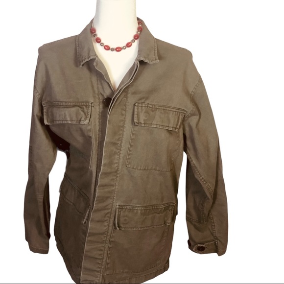 21 Men Army Jacket - Size S - EUC - Picture 2 of 5